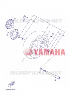 ROUE AVANT pour Yamaha XMAX ABS 2013