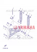 BRAS OSCILLANT / AMORTISSEUR pour Yamaha XMAX ABS 2013
