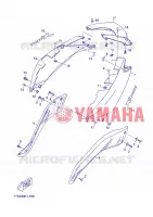 COUVERCLE LATERAL pour Yamaha XMAX ABS 2013