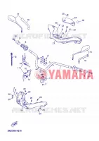 GUIDON ET CABLES pour Yamaha XMAX ABS 2013