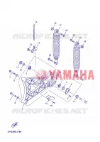 BRAS OSCILLANT / AMORTISSEUR pour Yamaha XMAX ABS 2013
