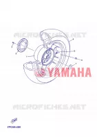 ROUE ARRIERE pour Yamaha XMAX ABS 2013