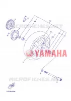 ROUE AVANT pour Yamaha XMAX ABS 2013