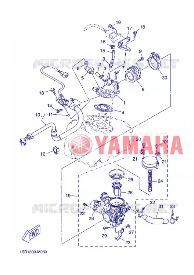 ADMISSION Yamaha SCOOTER 400 2013 XMAX  YP400R
