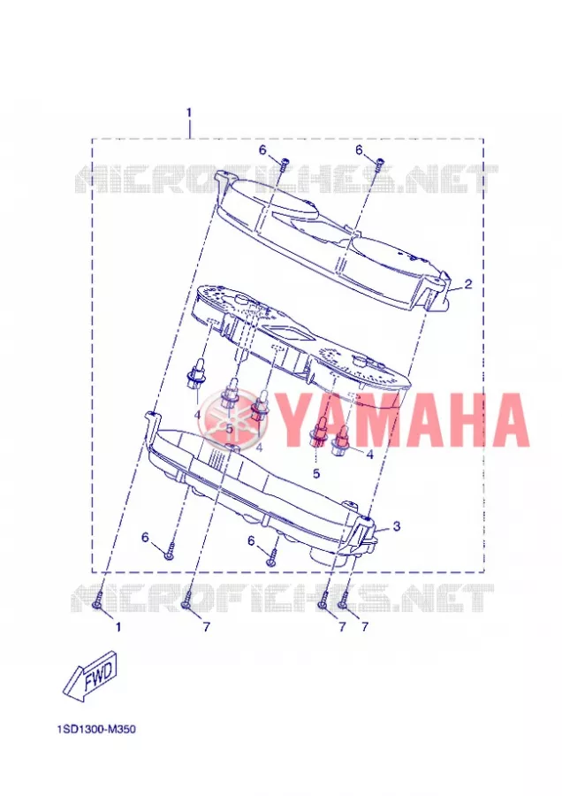 COMPTEUR  Yamaha SCOOTER 400 2013 XMAX  YP400R