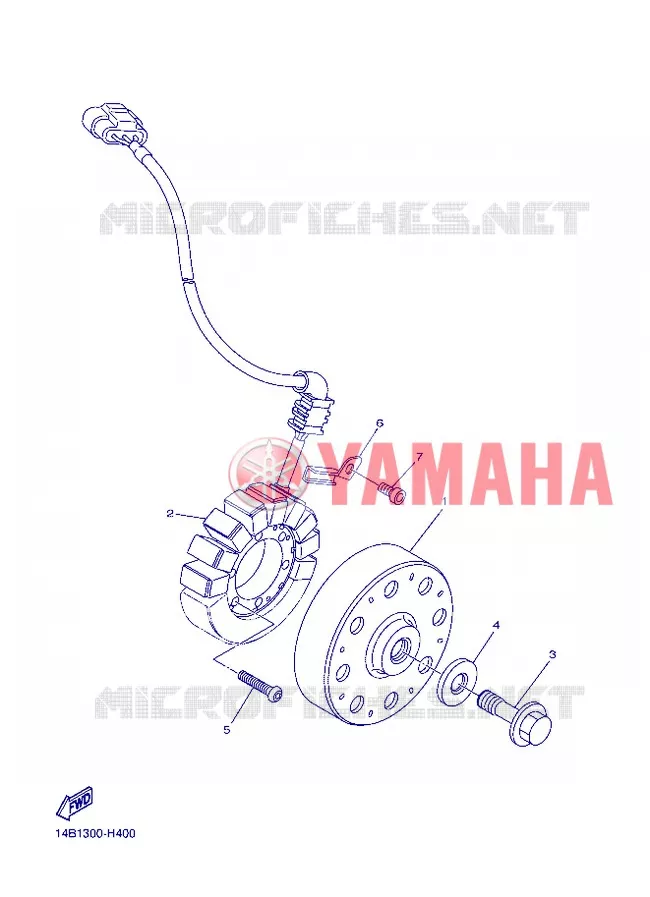 ALLUMAGE Yamaha MOTO 1000 2013 R1  YZF-R1
