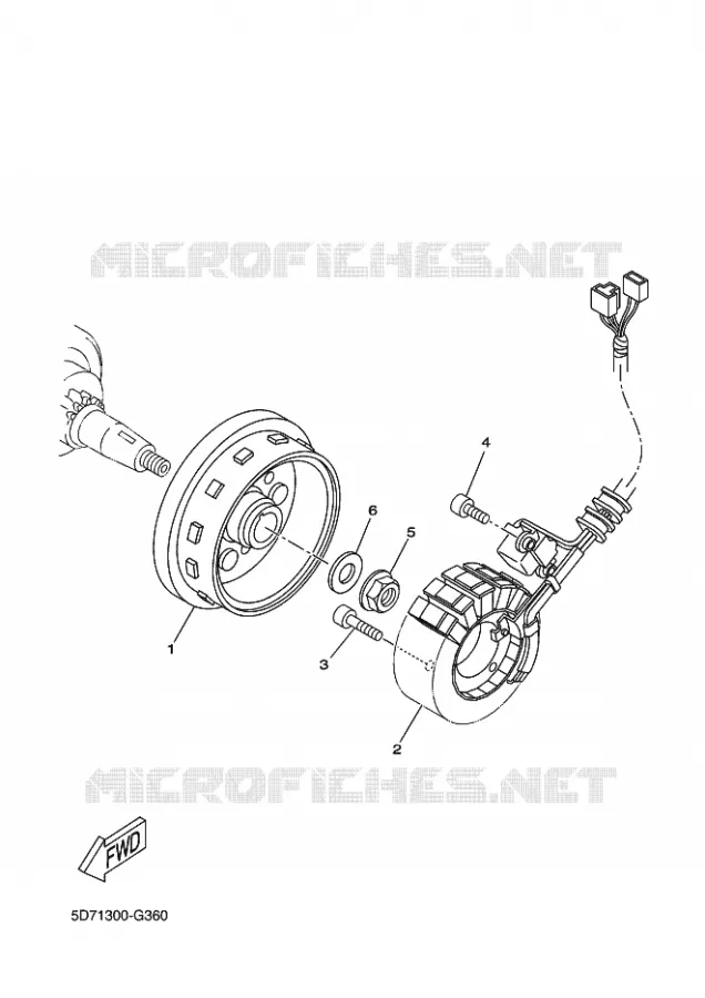 ALLUMAGE Yamaha MOTO 125 2011 WR-R  WR125R