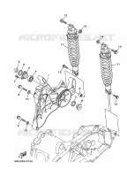 BRAS OSCILLANT / AMORTISSEUR pour Yamaha MAJESTY ABS 2011