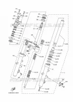 DIRECTION pour Yamaha MAJESTY ABS 2011