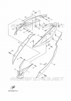 COUVERCLE LATERAL pour Yamaha CYGNUS 2011