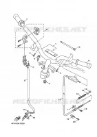 GUIDON ET CABLES pour Yamaha CYGNUS 2011
