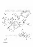 CADRE pour Yamaha XMAX ABS 2012