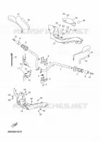 GUIDON ET CABLES pour Yamaha XMAX ABS 2012