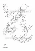 PARE BRISE pour Yamaha XMAX ABS 2012