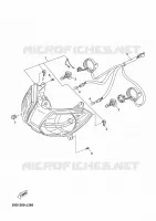 PHARE  pour Yamaha XMAX ABS 2012