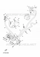 RADIATEUR / DURITES pour Yamaha XMAX ABS 2012