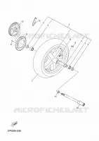 ROUE AVANT pour Yamaha XMAX ABS 2012