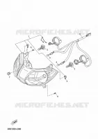 PHARE  pour Yamaha XMAX ABS 2012