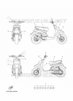 EMBLEME pour Yamaha BOOSTER 2013