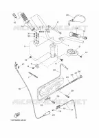 GUIDON ET CABLES pour Yamaha BOOSTER 2013