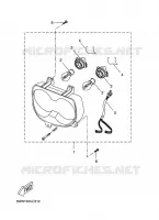 PHARE  pour Yamaha BOOSTER 2013