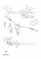 GUIDON ET CABLES pour Yamaha XMAX ABS 2013