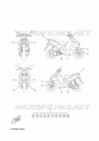 EMBLEME pour Yamaha NITRO 2014