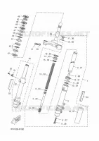 FOURCHE pour Yamaha NITRO 2014