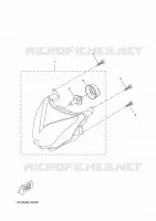PHARE  pour Yamaha NITRO 2014