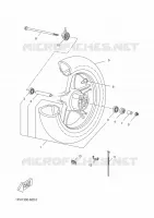 ROUE AVANT pour Yamaha NITRO 2014