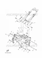 CADRE pour Yamaha MT09 2014