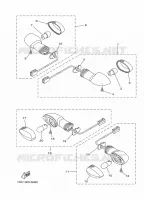 CLIGNOTANT pour Yamaha MT09 2014