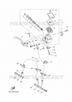 MAITRE CYLINDRE DE FREIN AVANT pour Yamaha MT09 2014