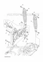 BRAS OSCILLANT / AMORTISSEUR pour Yamaha XMAX ABS MOMODESIGN 2014