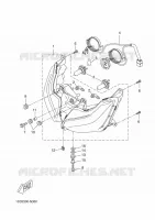 PHARE  pour Yamaha XMAX ABS MOMODESIGN 2014