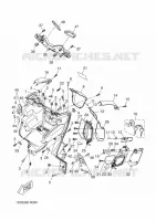 PROTEGE JAMBES pour Yamaha XMAX ABS MOMODESIGN 2014