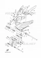 BRAS ARRIERE pour Yamaha MT07 2014