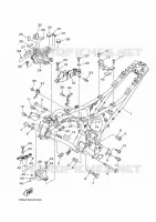 CADRE pour Yamaha MT07 2014
