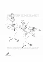 COMMODO / LEVIER pour Yamaha MT07 2014