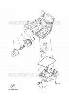 FILTRE A HUILE pour Yamaha MT07 2014