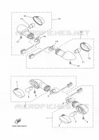 CLIGNOTANT pour Yamaha MT07 2014