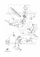 MAITRE CYLINDRE DE FREIN AVANT pour Yamaha MT07 2014