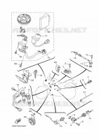PARTIE ELECTRIQUE 2 pour Yamaha MT07 2014
