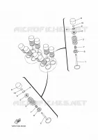 SOUPAPE pour Yamaha MT07 2014