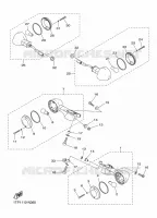 CLIGNOTANT pour Yamaha BOLT 2014