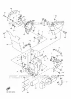 COUVERCLE LATERAL pour Yamaha BOLT 2014