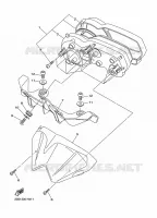 COMPTEUR  pour Yamaha XJ6 2014