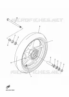 ROUE AVANT pour Yamaha XJ6 2014