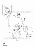 COMMODO / LEVIER pour Yamaha XJ6 2014