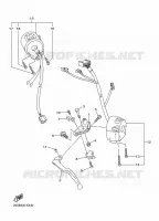 COMMODO / LEVIER pour Yamaha XJ6 2014